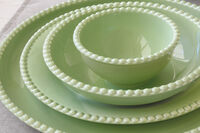 Блюдо прямоугольное Tiffany, зелёное, 36х16 см - фото 2