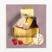 Набор кухонный «Cheese» подставка, полотенце, формочка - фото 6
