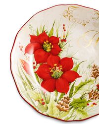 Тарелка закусочная Красочная зима Надежда 23 см, керамика, Certified International - фото 4