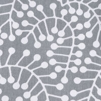 Набор из двух салфеток сервировочных серого цвета с принтом Спелая Смородина из коллекции Scandinavian touch, 45х45 см - фото 5