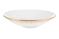 Тарелка суповая Narumi Сверкающее Золото 23 см, фарфор костяной - фото 2