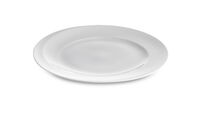 Тарелка обеденная Narumi Воздушный белый 27 см, фарфор костяной - фото 3