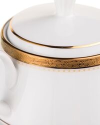 Сервиз чайно-кофейный Noritake Шарлотта Голд на 6 персон 15 предметов - фото 4