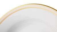 Тарелка суповая Noritake Царский дворец, золотой кант 23 см - фото 4