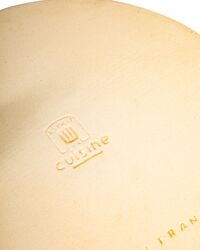Форма для запекания круглая Esprit de cuisine Festonne d22,5 см, 1,2 л, ручки, оранжевая - фото 2