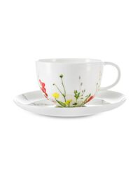 Сервиз чайный Rosenthal Дикие цветы на 6 персон 21 предмет №2, фарфор костяной - фото 4