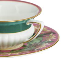 Чашка чайная с блюдцем Wedgwood Розовый лотос 140 мл - фото 6