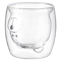 Чашка стеклянная с рисунком медведь, 250 мл - фото 2