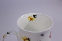 Кружка Dunoon Цветы и пчелы Саффолк 310 мл, фарфор костяной - фото 7