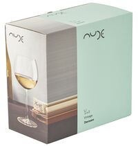 Набор бокалов для белого вина Винтаж 550 мл, 2 шт, хрусталь, Nude Glass - фото 2