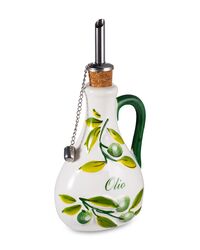 Бутылка для масла Оливки 10х7 см, h17 см, керамика, Edelweiss - фото 7