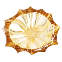 Ваза 32см Plantica amber, Aurum Crystal - фото 5