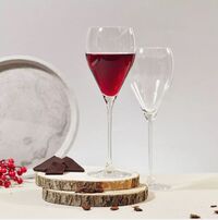 Набор бокалов для красного вина Жемчуг 480 мл, 4 шт, стекло, Krosno - фото 3