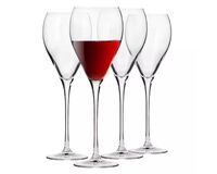 Набор бокалов для красного вина Жемчуг 480 мл, 4 шт, стекло, Krosno - фото 4