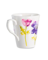 Кружка Heritage Идеальный сад Маки 370 мл, фарфор костяной Just mugs - фото 3