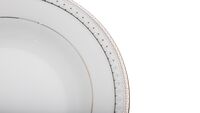Тарелка суповая Noritake Рочестер Платиновый кант 22,6 см - фото 2