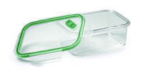 Контейнер прямоугольный SNIPS 800 мл, 18х13,5х7,5 см, для СВЧ и заморозки, зеленый, пластик - фото 4