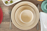 Тарелка суповая Tiffany, бежевая, 20 см, 0,75 л - фото 3