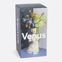Ваза для цветов Venus, 31 см, белая - фото 3