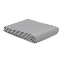 Простыня на резинке 200х200х30 см из премиального сатина серого цвета , Tkano Essential - фото 4
