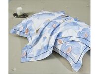 Комплект с ЛЕТНИМ одеялом из печатного сатина 200х220 см, простыня 240х260 см с навлочками 50х70-2 шт. - фото 2