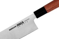 Нож кухонный "Samura OKINAWA" Накири 172 мм, AUS-8, палисандр - фото 6