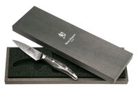 Нож овощной KAI Шан Нагарэ 9 см, дамасская сталь 72 слоя - фото 2