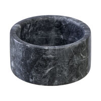 Шкатулка для украшений Marm, Ø10,5 см, черный мрамор - фото 6