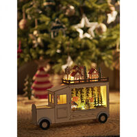 Декор новогодний с подсветкой Festive truck из коллекции New Year Essential - фото 3