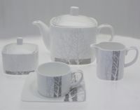 Чайный сервиз "Каррэ" на 6 персон (15 предметов) - фото 2