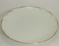 Блюдо круглое "Белый с золотом" 32 см - фото 3
