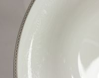 Набор суповых тарелок "Серебряная вышивка" 24 см, 6 шт. - фото 2