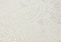 Скатерть круглая "Снежные узоры" 150 см, водоотталкивающая - фото 2