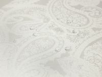 Скатерть овальная "Снежные узоры" 150х180 см, водоотталкивающая - фото 6