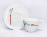 Чашка чайная Noritake "Овощной букет.Морковка" 210мл - фото 4