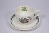 Чашка чайная с блюдцем Portmeirion Ботанический сад.Птицы.Лазурная птица 200 мл - фото 3