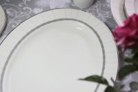 Блюдо овальное "Белый Антик" 26х18,5 см - фото 7