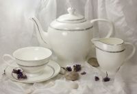 Чайный сервиз на 6 персон "Белый Антик" (15 предметов) - фото 2