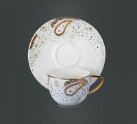 Чашка с блюдцем "Персия" сваровски - фото 2