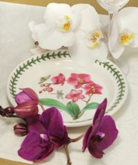 Тарелка пирожковая "Орхидея" 18,5 см - фото 7