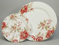 Столовый набор посуды на 1 персону "Красная роза" (4 предмета) - фото 2