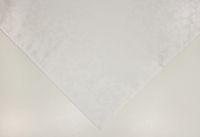 Скатерть прямоугольная "Жаккард Барокко" белая 150х210 см, водоотталкивающая - фото 4