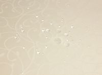 Скатерть овальная "Завитки Шампань" 150х180 см, водоотталкивающая - фото 5