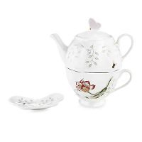 Набор чайный  "Эгоист" "Бабочки на лугу", 3 предмета, Lenox - фото 2