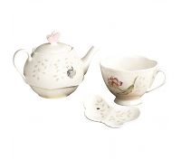 Набор чайный  "Эгоист" "Бабочки на лугу", 3 предмета, Lenox - фото 3