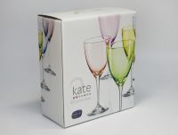 Бокалы для вина "Kate Colours" жёлтые, 250 мл, 2 шт. - фото 7