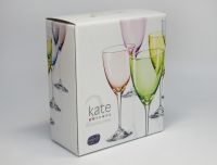 Бокалы для вина "Kate Colours" фиолетовые, 250 мл, 2 шт. - фото 6