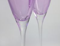Бокалы для шампанского "Kate Colours" фиолетовые, 220 мл, 2 шт. - фото 4