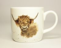 Кружка "Шотландская высокогорная корова" 310 мл - фото 2