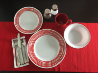 Набор посуды на 4 персоны "Brushed Red" 16 пр. - фото 4